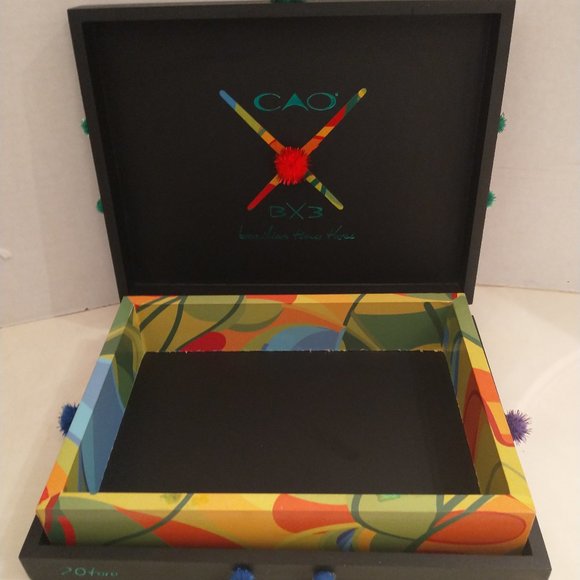 Suenos de Saundra Upcycled Extremely Rare CAO BX3 Cigar Box, Home Accent/Storage - Picture 5 of 11